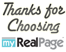 Thanks for chossing myRealPage
